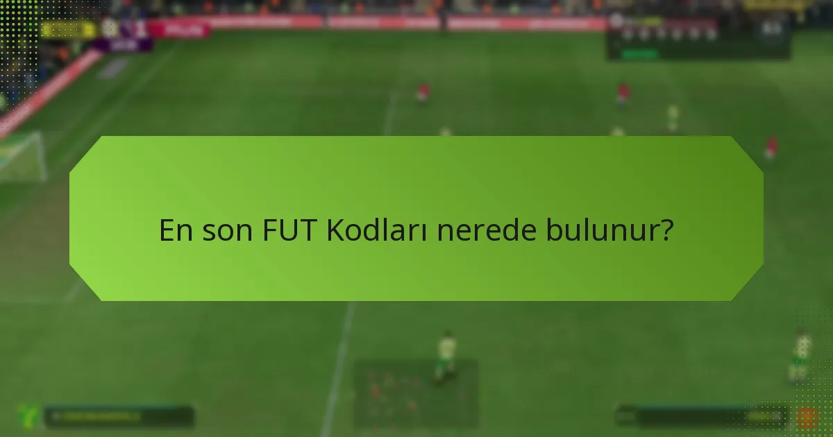 Yeni oyuncular FUT Kodlarını nasıl kullanabilir?