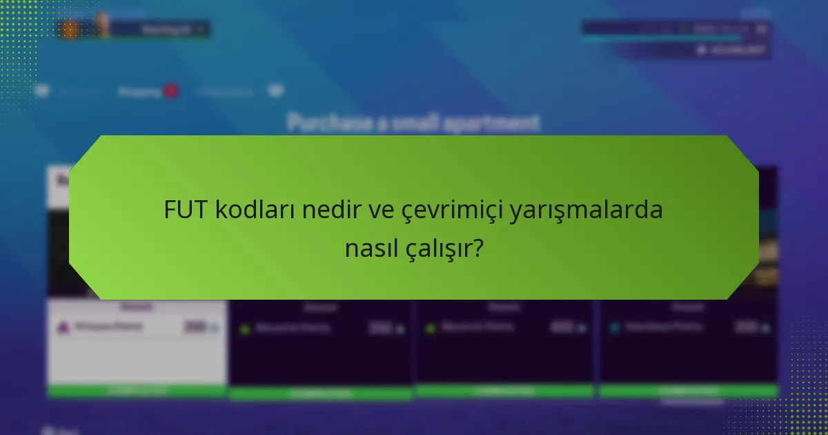 FUT kodu yarışmalarından ne tür ödüller bekleyebilirim?