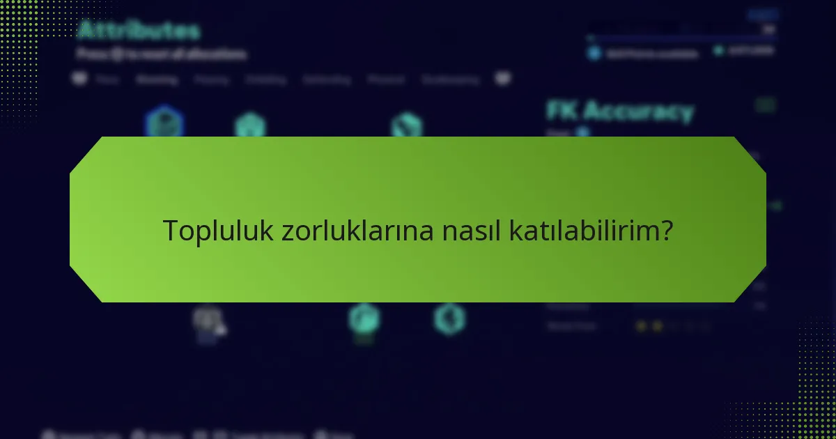 FUT kodları ve topluluk zorlukları nasıl etkileşimde bulunur?